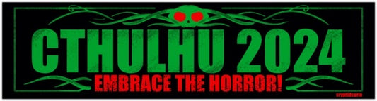 Cthulhu 2024 Presidential Campaign Car Magnet