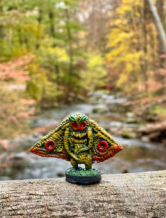 Mothman Figurine (Autumn Colored)