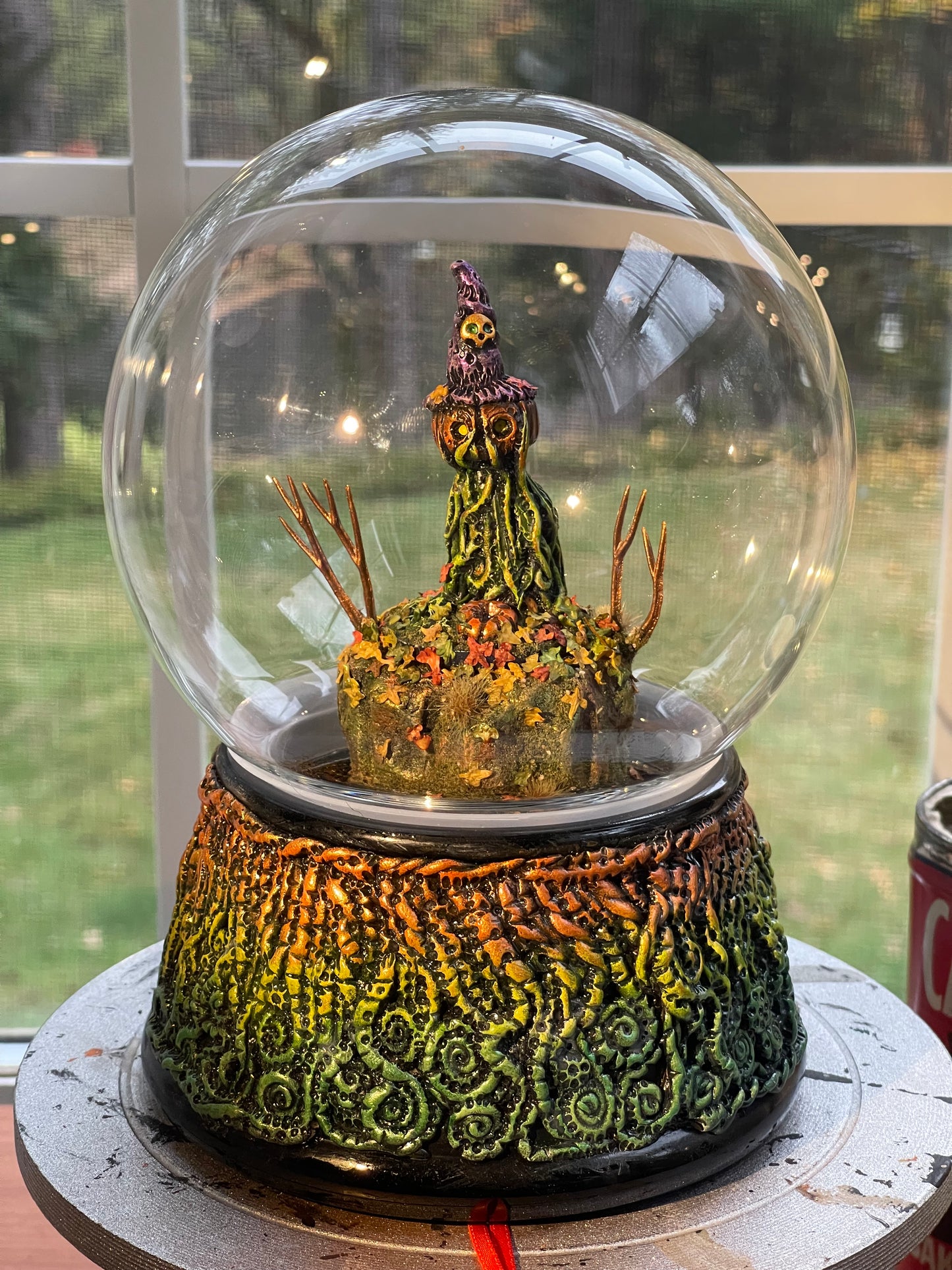 Wizard Autumn Spirit Globe